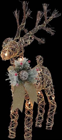 Illuminated Reindeer, 63.5cm