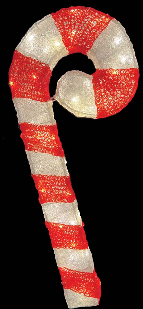 Light-Up Candy Cane, 2m