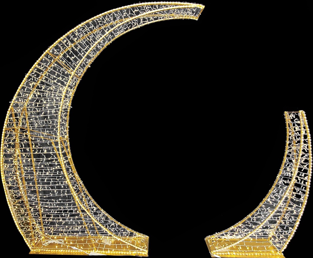 Light-Up Crescent, 2.5m