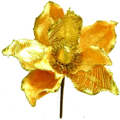 Glittered Poinsettia, 20cm