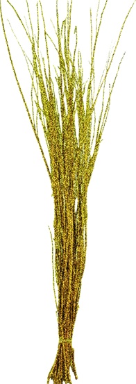 Glittered Twig Bundle, 80cm