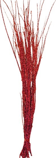 Glittered Twig Bundle, 80cm