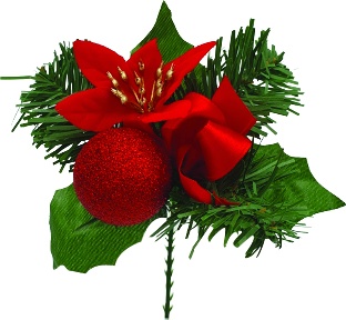 Festive Ornament Pick, 18cm