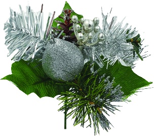 Festive Ornament Pick, 18cm