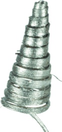 Cane Spiral Cone Pick, 7cm