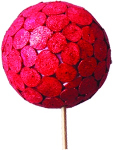 Sola Petal Disc Ball Stem, 10cm