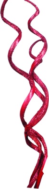 Glittered Coco Serpentine Lazer Curl