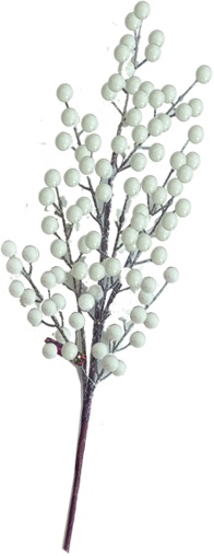 Glitter Branch Berry Pick, 75cm