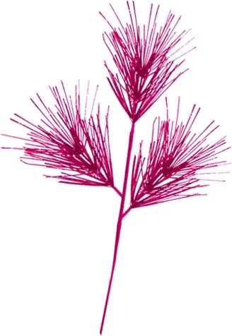 Metallic Tuft Spray, 60cm