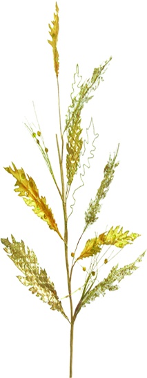 Wire Acanthus Stem, 85cm