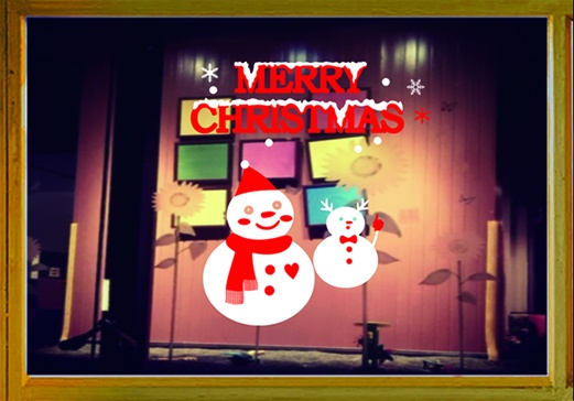 Snowmen Sticker, 80cm