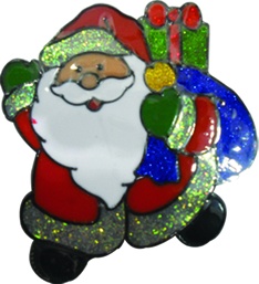 Santa Claus Sticker, 20cm
