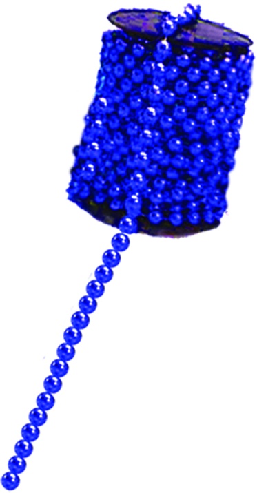 Shiny Bead Garland Spool, 10m