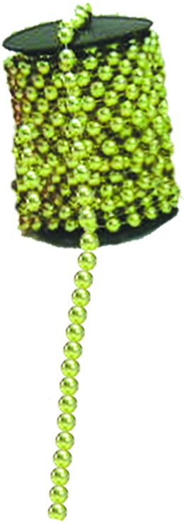 Shiny Bead Garland Spool, 10m