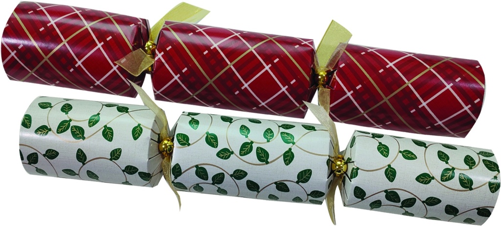 Classic Crackers with Criss-cross & Vine Design, 12"