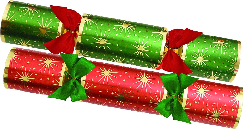 Starburst Christmas Crackers, 12"