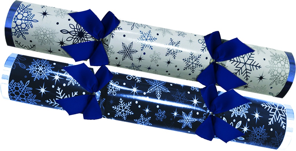Classic Crackers with Snowflake Design, 12"