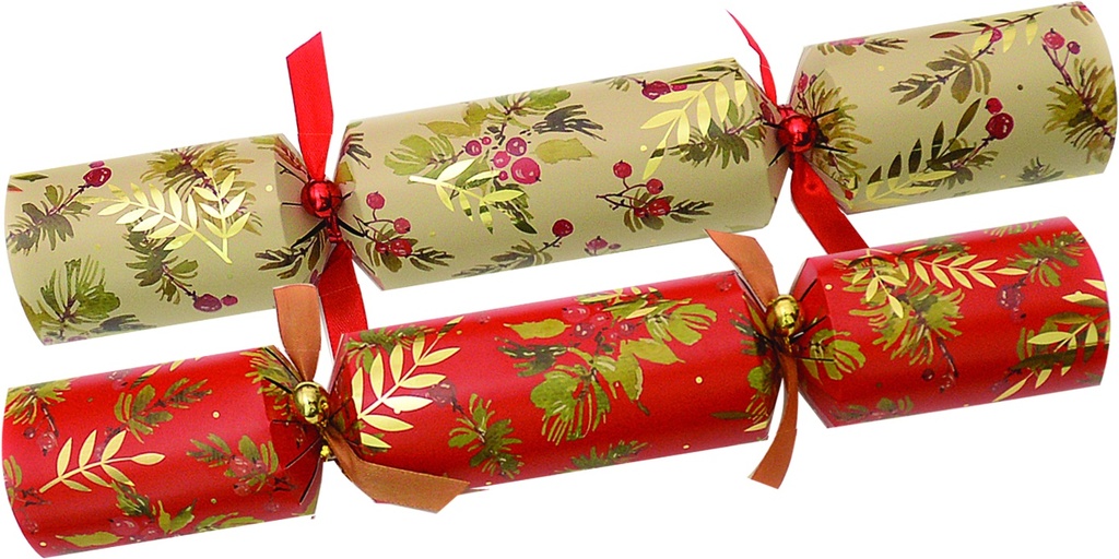 Classic Crackers with Vine & Berry Design, 12"