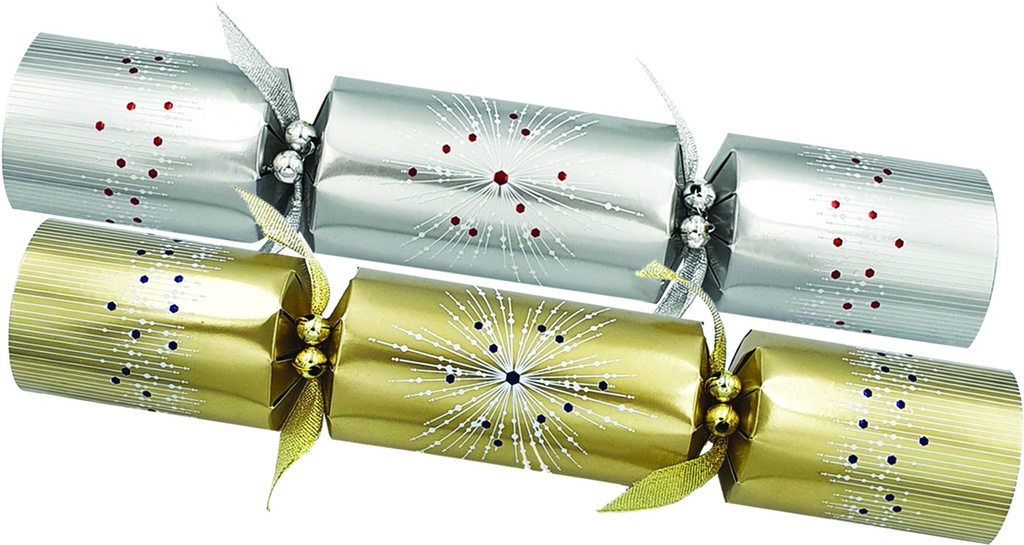 Luxury Crackers with Starburst Design, 12"