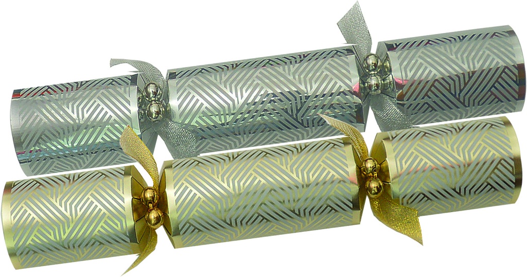 Luxury Crackers with Lined Pattern, 12"