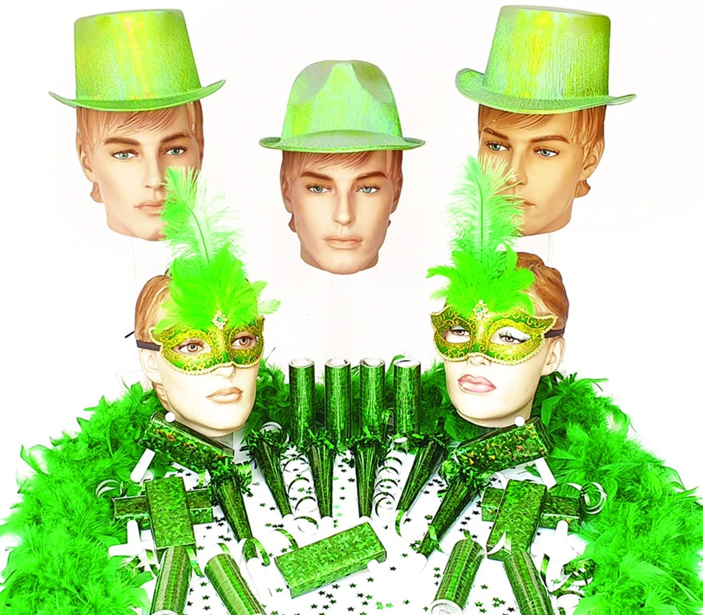 Green Fanfare Assortment for 50
