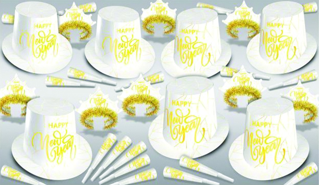 White New Year Gold Assortment for 50