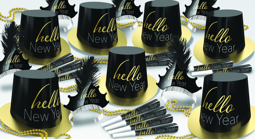 Hello New Year Gold Assortment for 50
