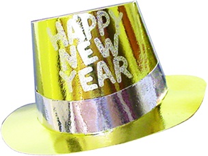 Printed Foil Top Hat