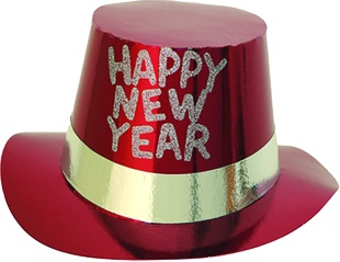Printed Foil Top Hat