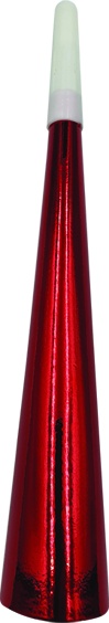 Foil Horn Plain Cone, 25cm