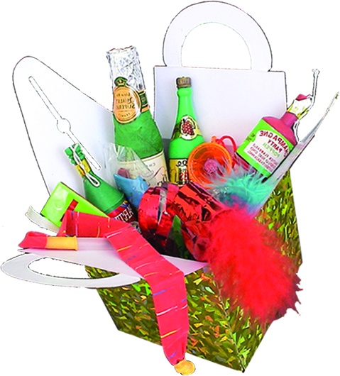 Holographic Party Box, 10cm