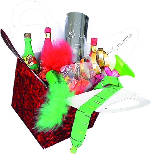 Holographic Party Box, 10cm