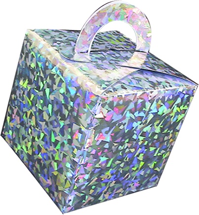 Holographic Party Box, 10cm