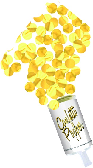 Push-Up Confetti Popper