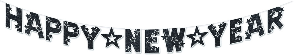 Happy New Year Banner, 2.5m