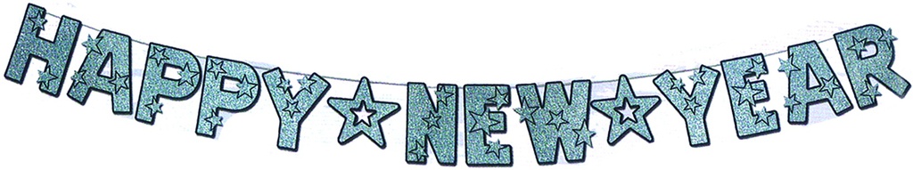 Happy New Year Banner, 2.5m