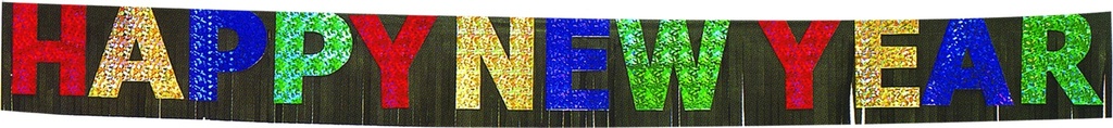 Happy New Year Banner, 2.8m