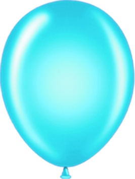 Biodegradable Helium-Quality Metallic Balloons, 12"