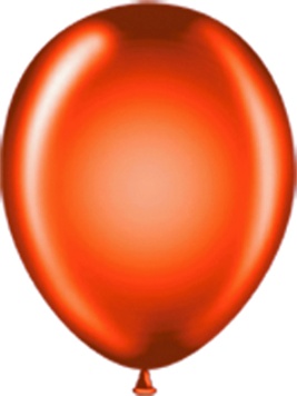Biodegradable Helium-Quality Metallic Balloons, 12"