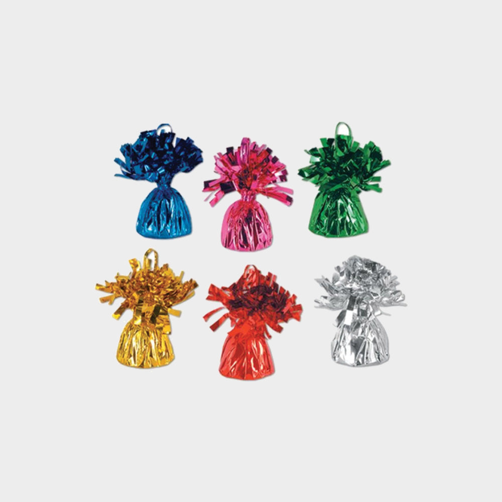 Metallic Wrapped Balloon Weight, 170g