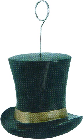Top Hat Balloon/Card Holder, 170g