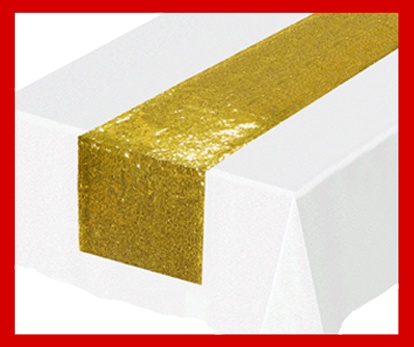 Sequin Table Runner, 1.9m x 28cm