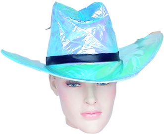 Pearlised Ladies Cowboy Hat