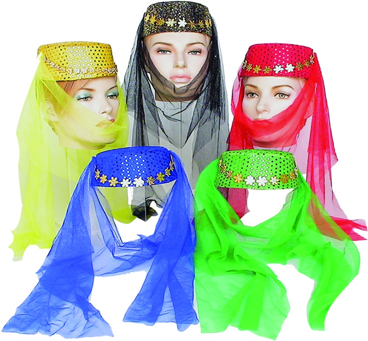 Sequin Arabian Night Hat