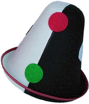 Dotted Clown Hat