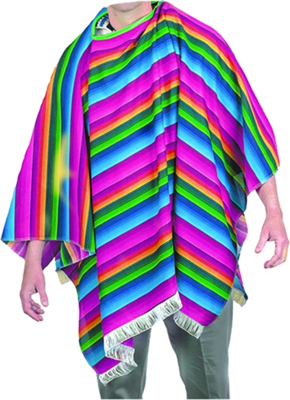 Serape Poncho