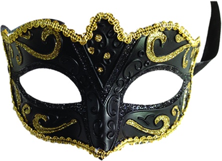 Feather Mask Pointed Crest