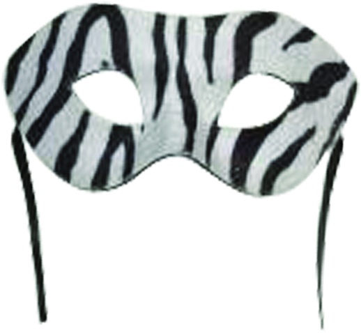 Zebra Print Mask