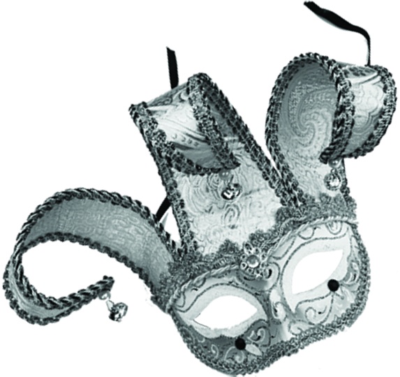 Jester Mask with Bells