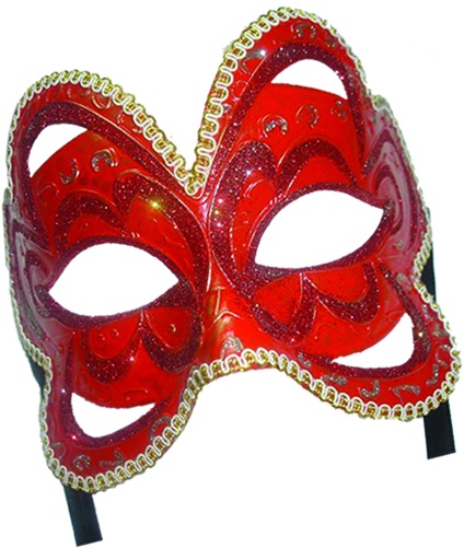 Plastic Mask Filigree Braid